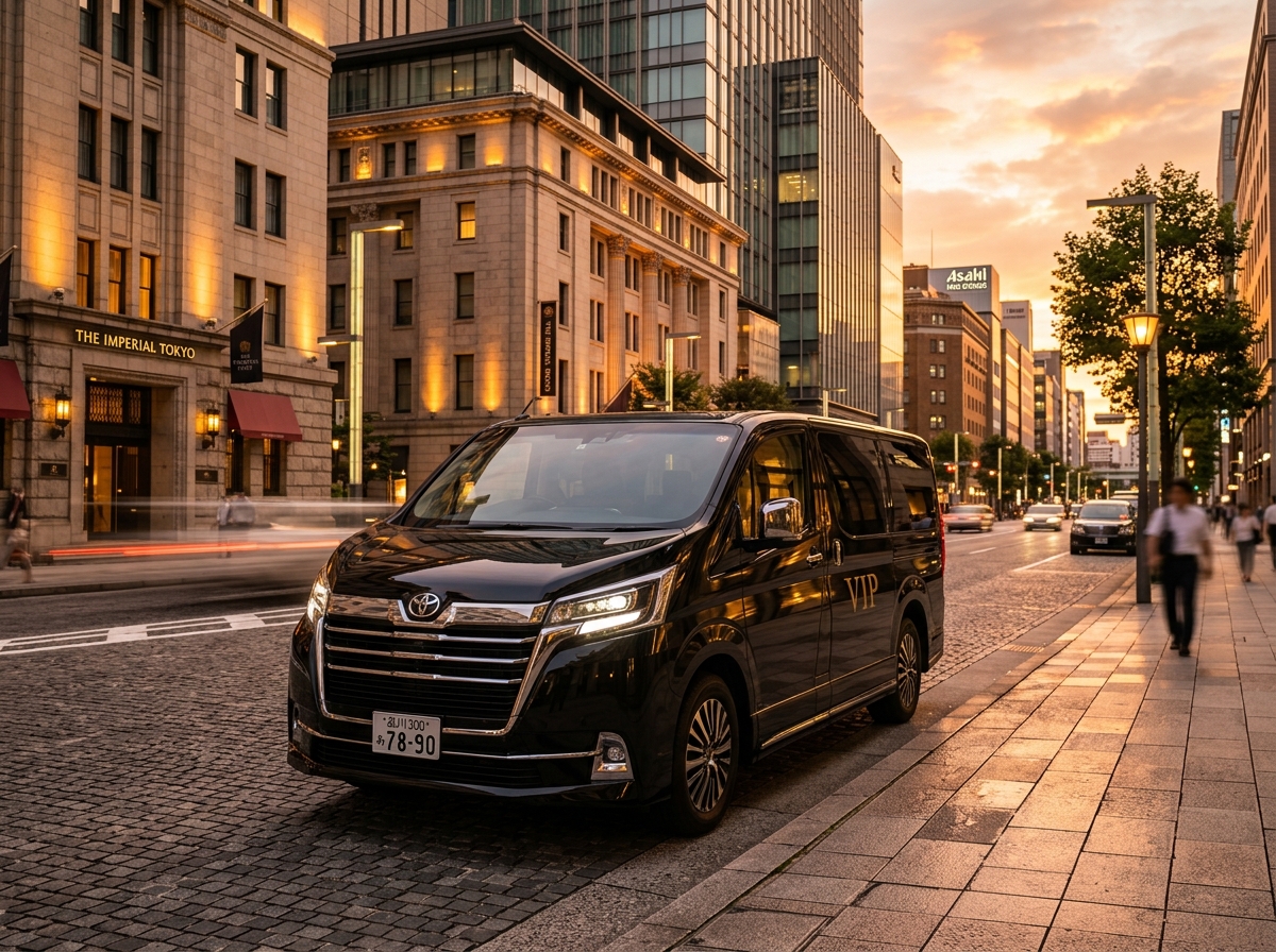 Tokyo Private Vellfire Tour – Full-Day Sightseeing