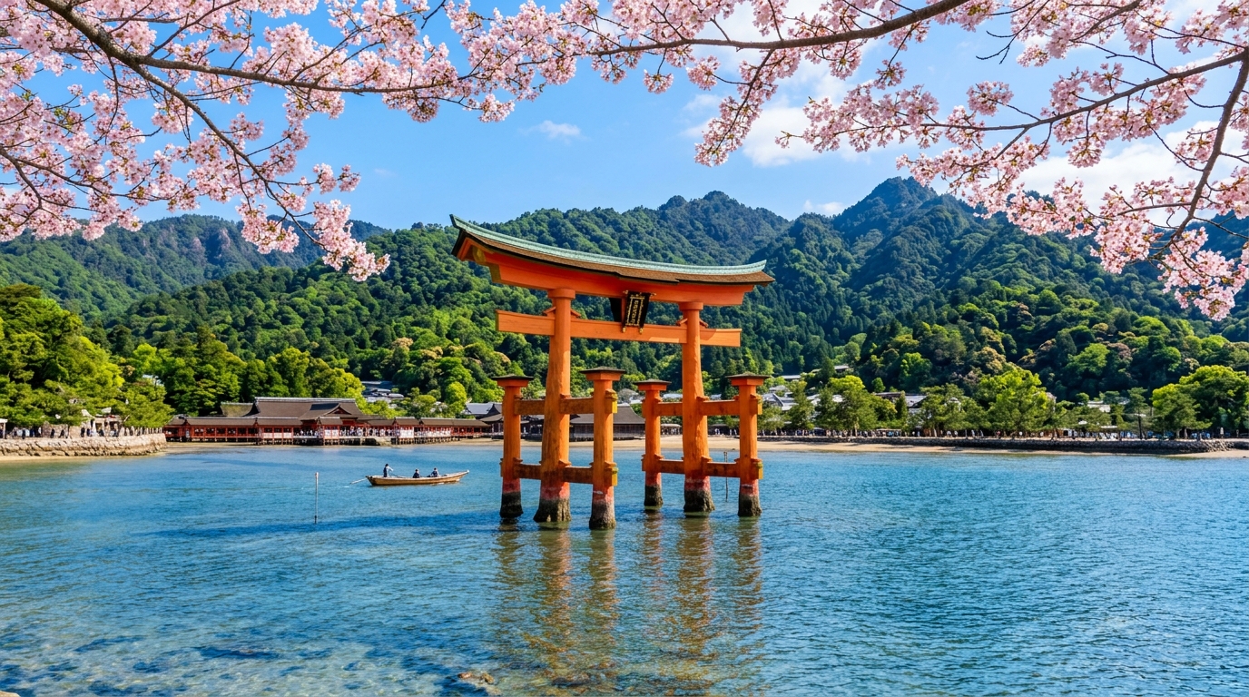 Miyajima Floating Torii Gate Japan